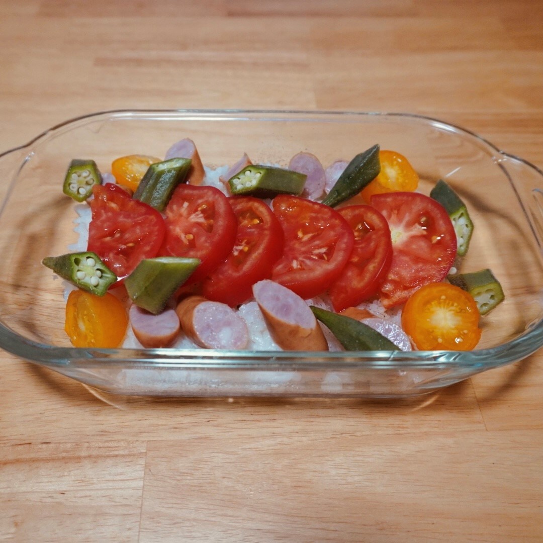 夏野菜ドリアの写真
