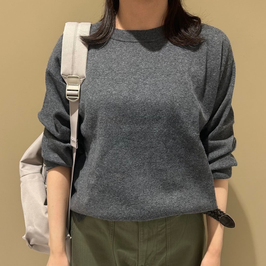 福山さん　ミラノリブ　トップス