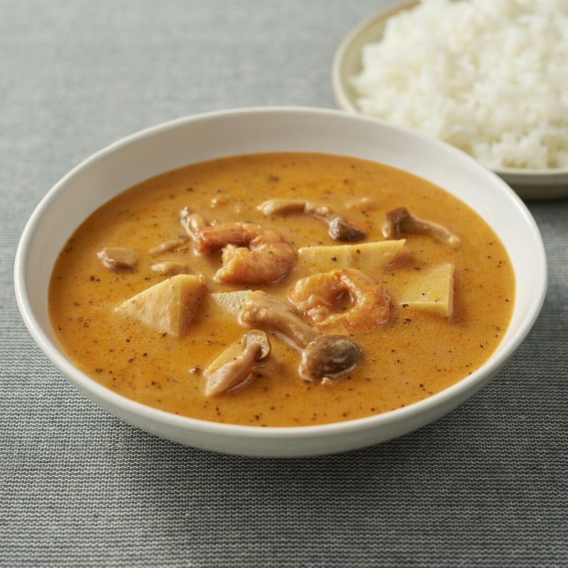 海老とトマトのクリーミースープカレー