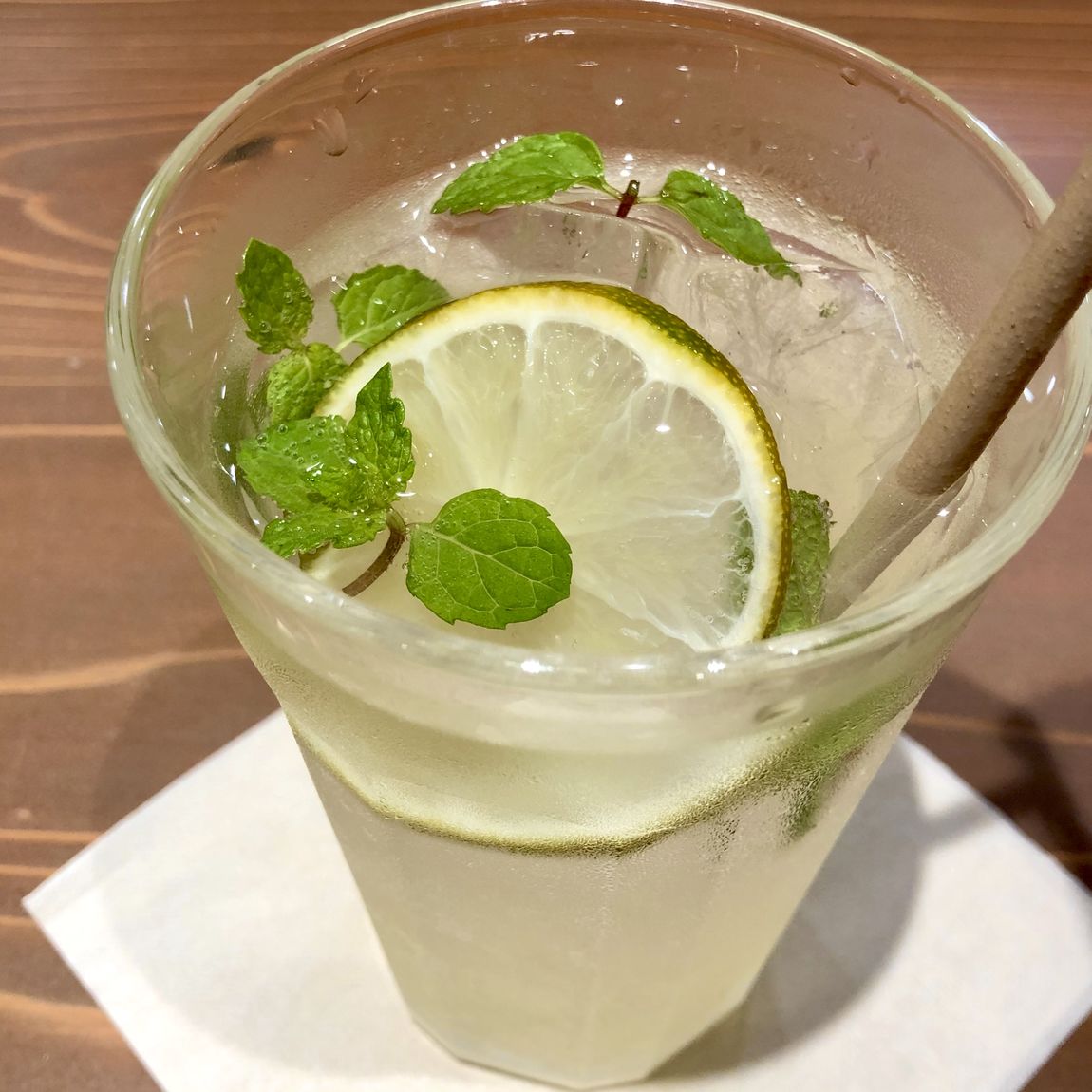 【Café＆Meal MUJI近鉄四日市店】ライムスカッシュ