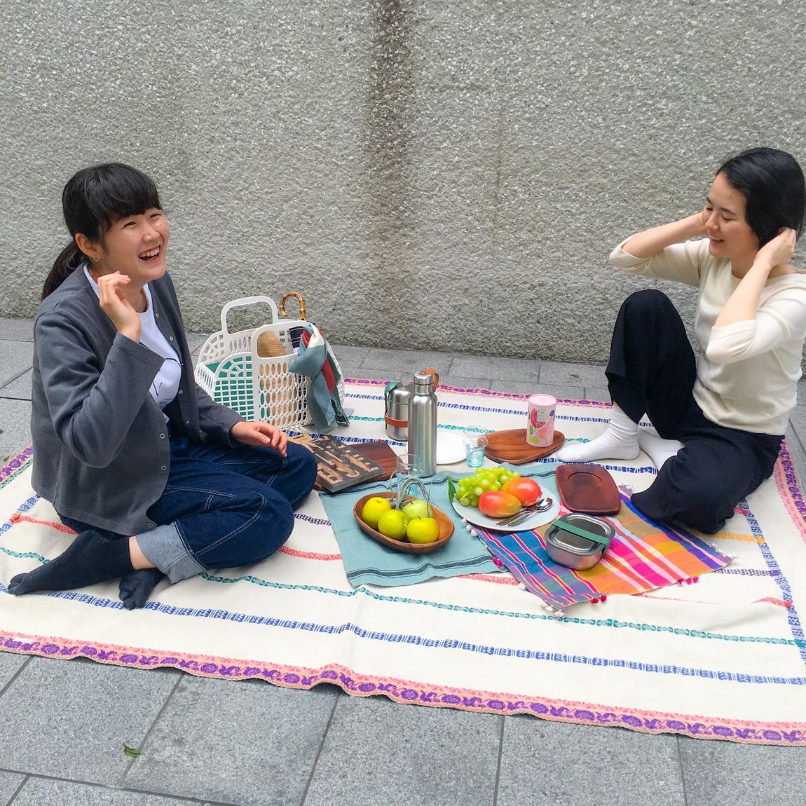 【イデーショップ梅田店】バルコニーでピクニック①