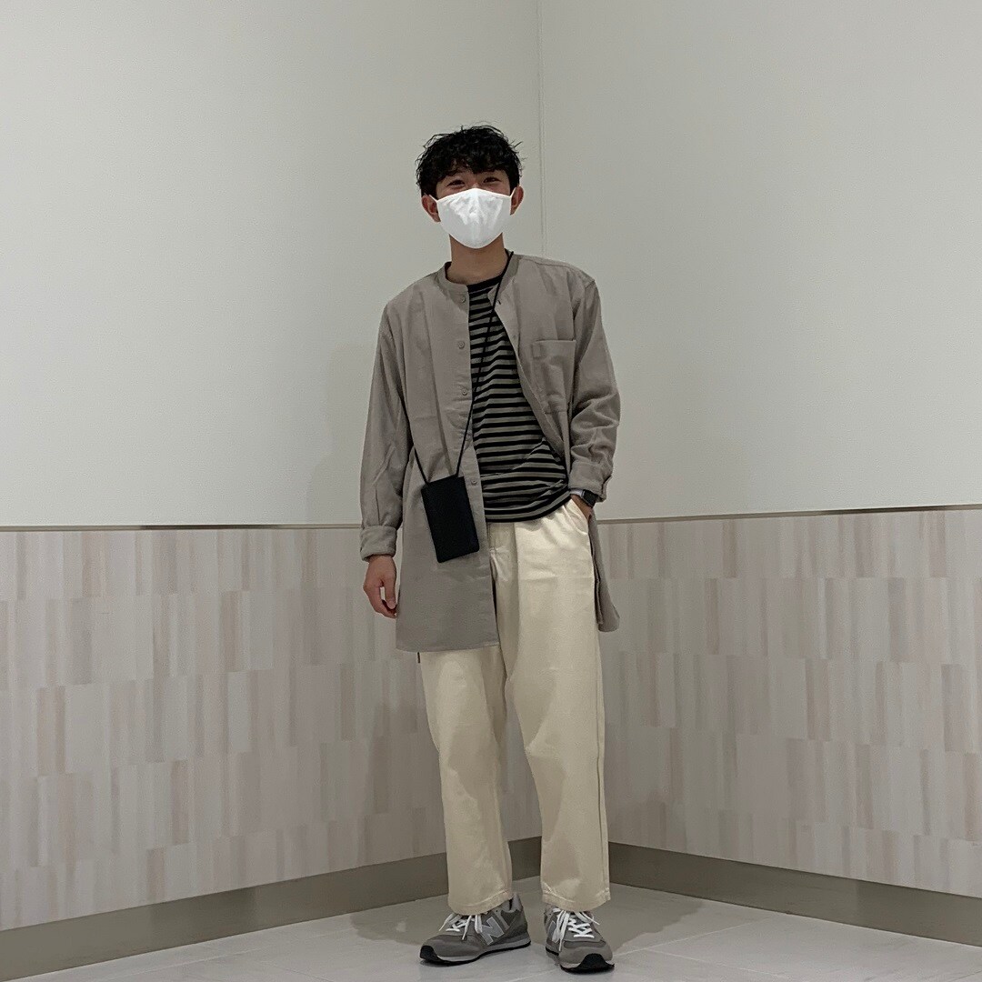 ミドル丈シャツ画像１