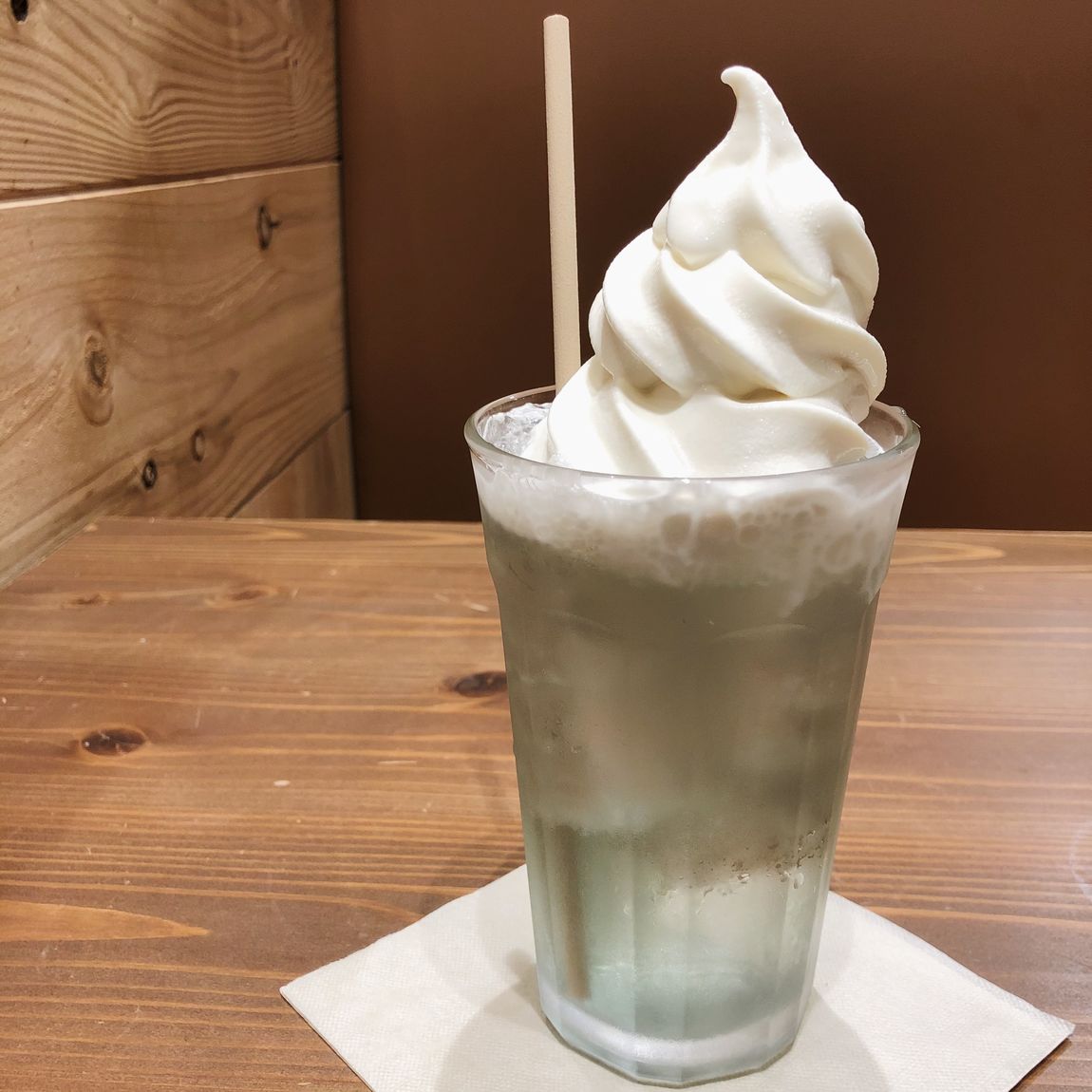 【Café＆Meal MUJI近鉄四日市店】クリームソーダ