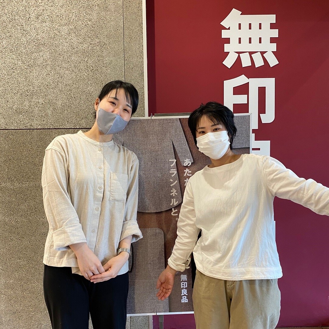 【ゆめタウン下松】みんなでフランネルを着用しました