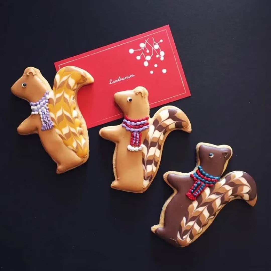 ランタン様ワークショップの作品写真①