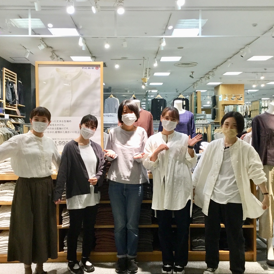 【イオンモール倉敷】私たち、フランネルを着て働きました。