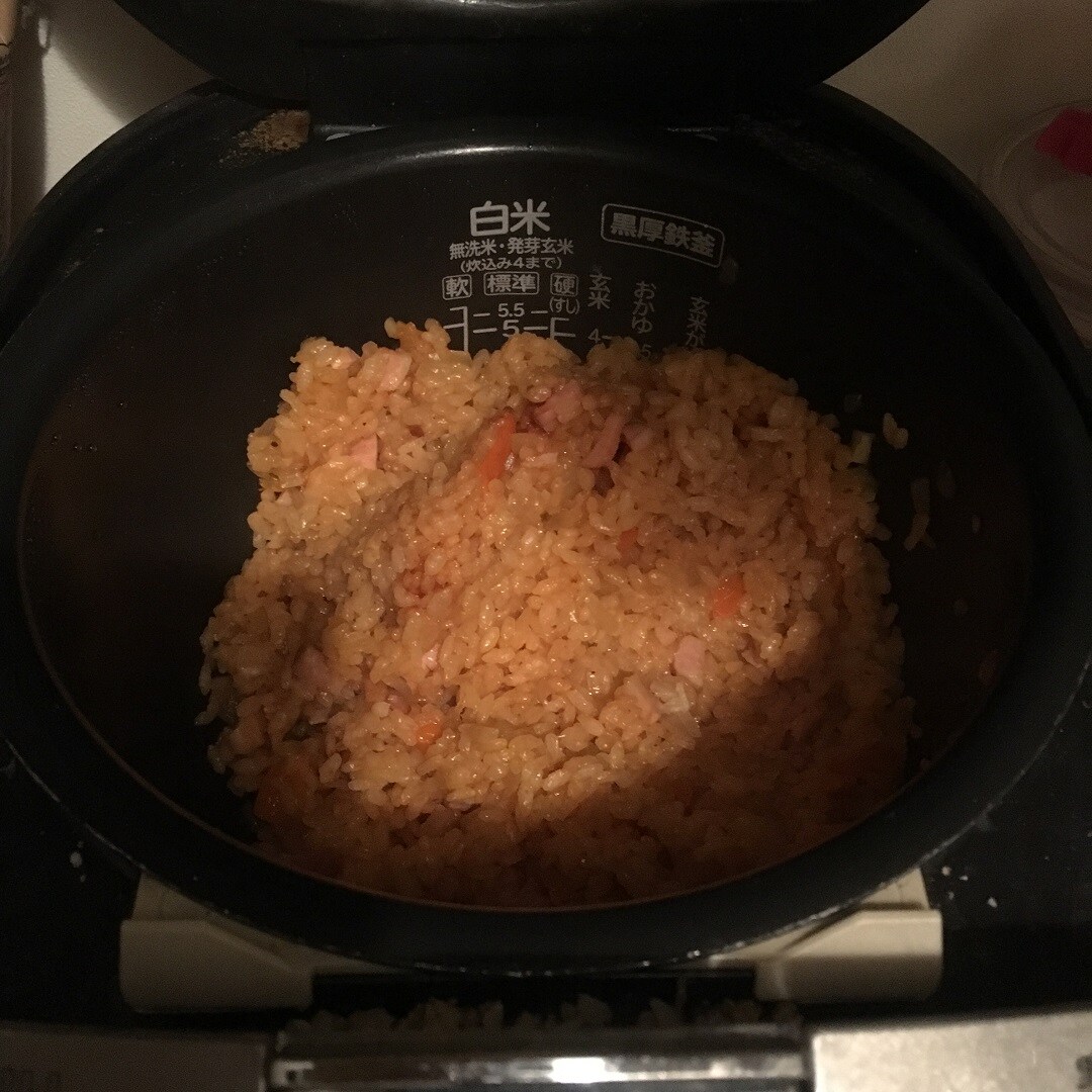 炊きあがり