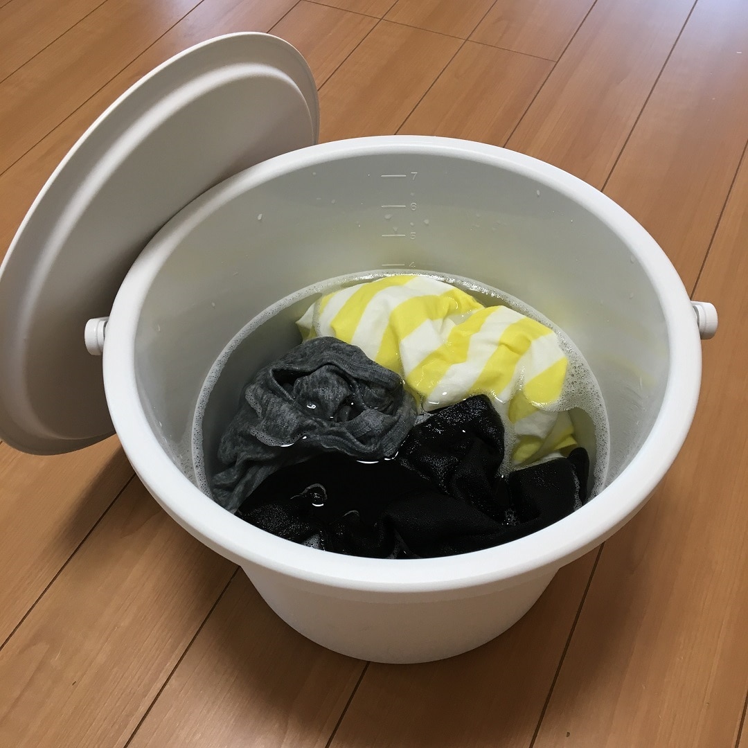 掃除に！収納に！無印良品のバケツ。