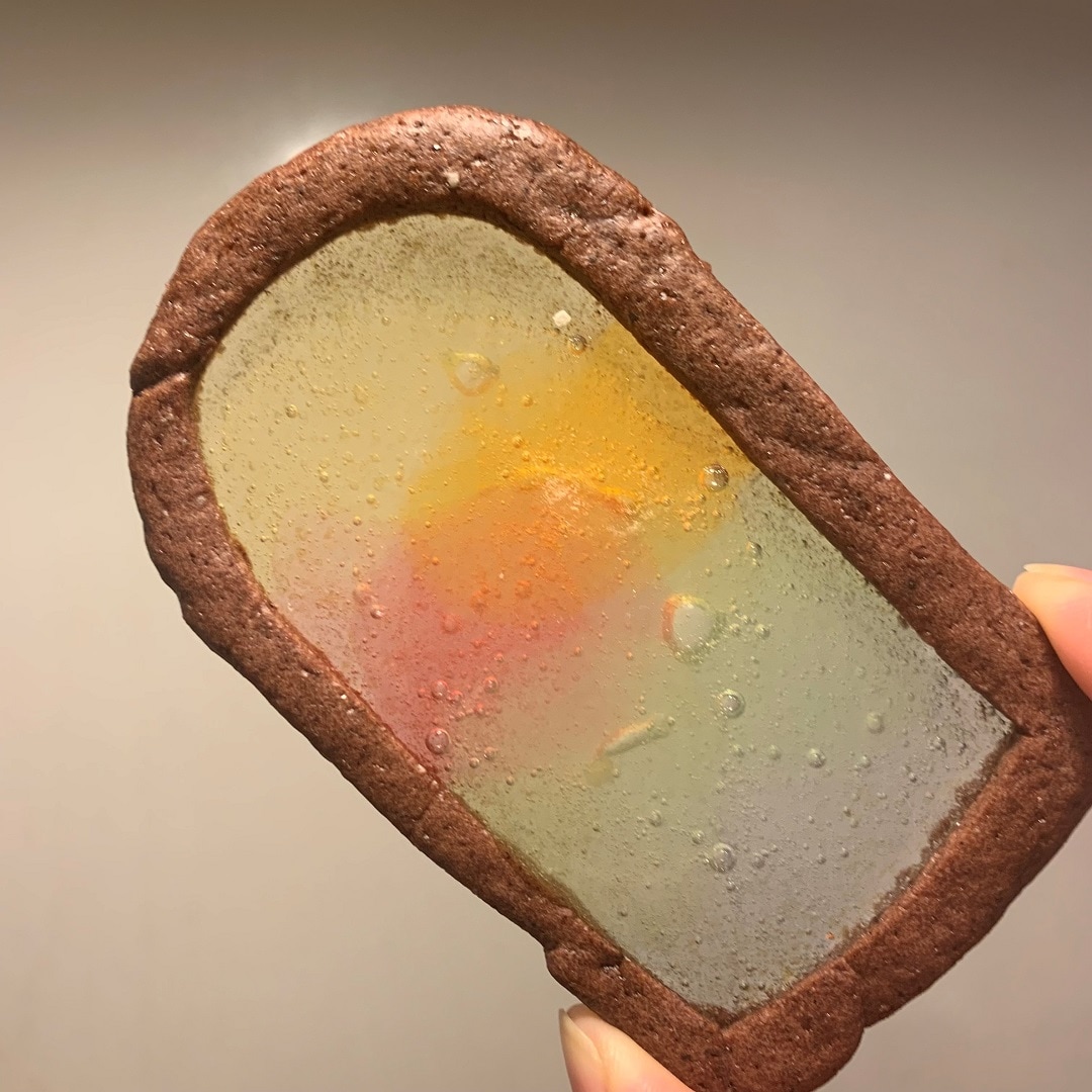 ステンドグラスクッキー完成