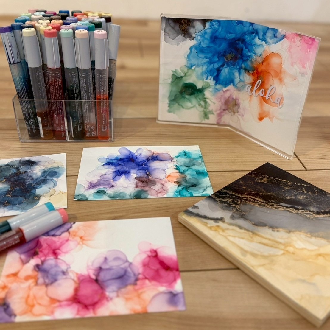 神戸阪急_アルコールインク