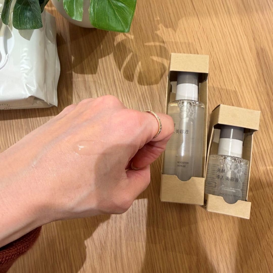 【明石ビブレ】大人気発酵導入エッセンスパッド＆発酵導入美容液大容量サイズ、再入荷