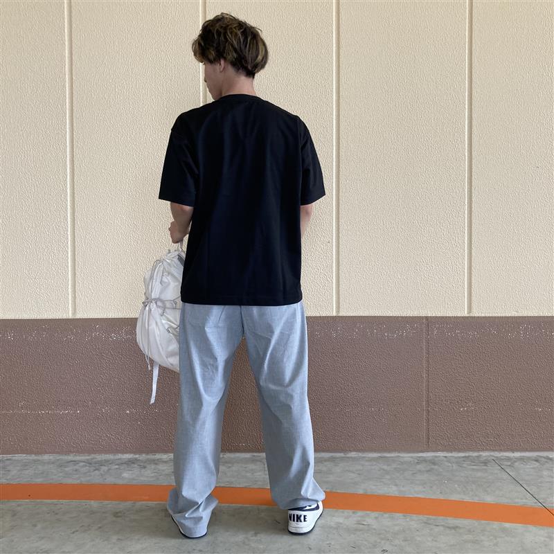 【堅田】紳士涼感ワイド半袖Tシャツ後ろ