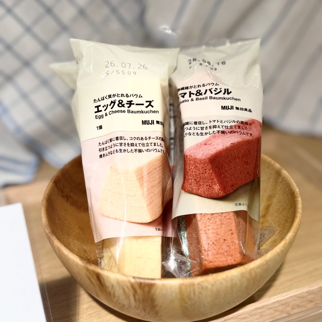 試食のバウムの画像