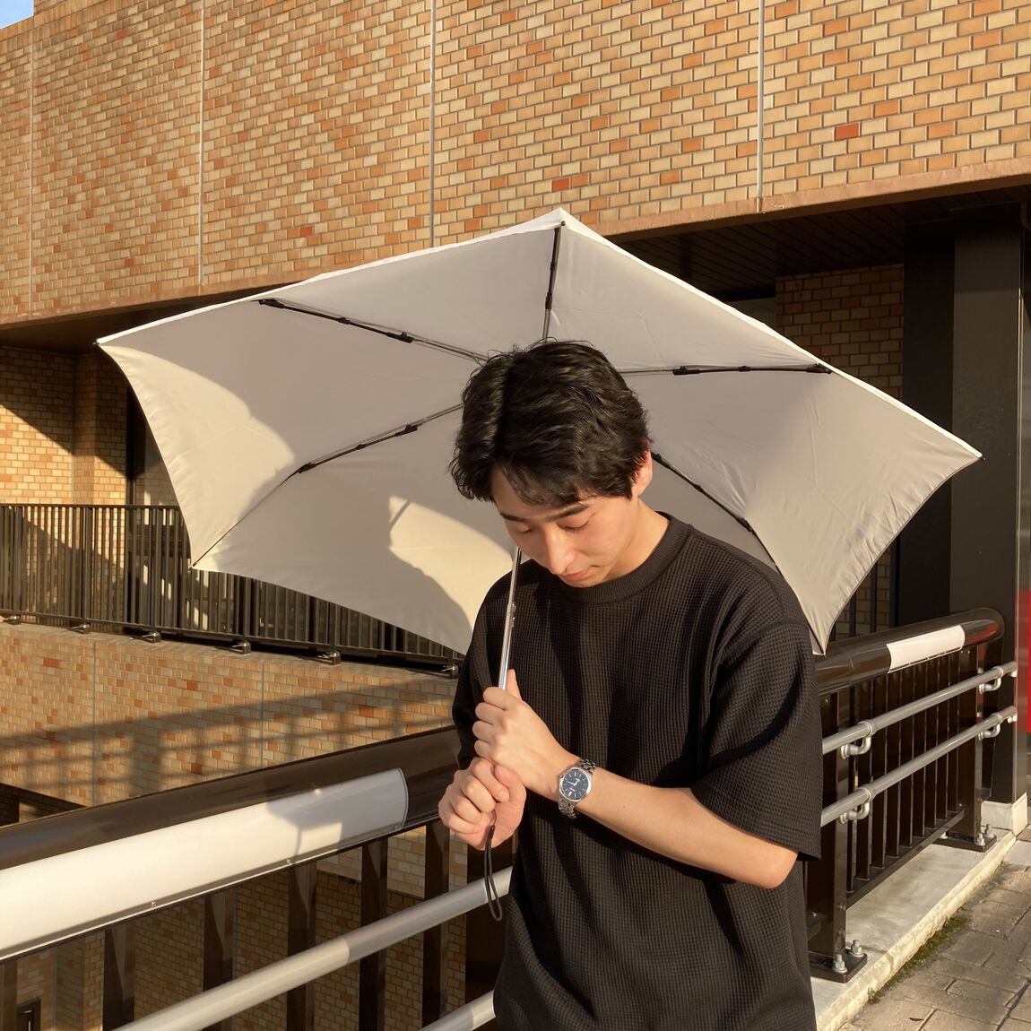 【須磨パティオ】あなたを強い日差しから守る相棒に☀「晴雨兼用　折りたたみ傘」のご紹介(重崎編集中)_0FwNmy
