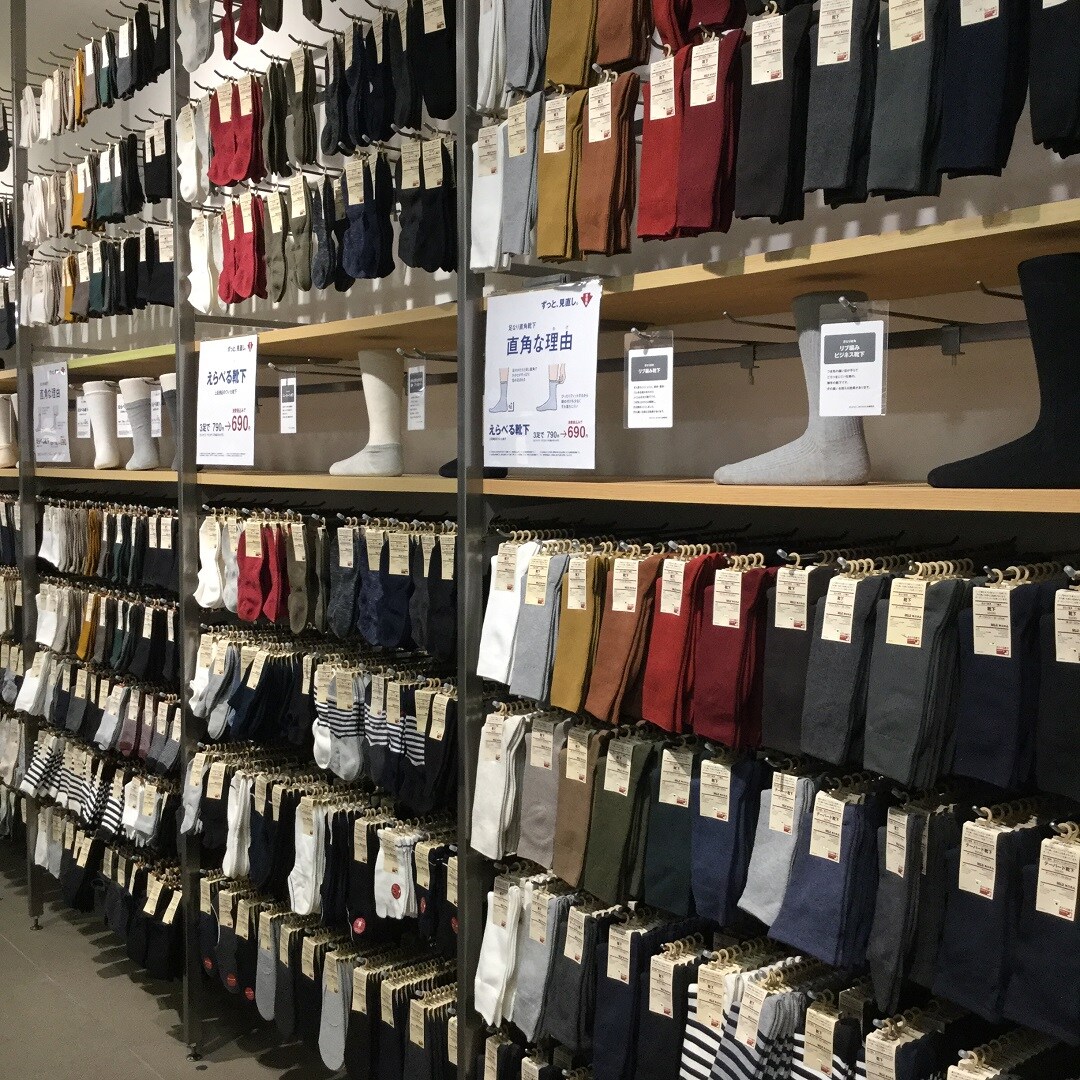 【東急プラザ戸塚】えらべる靴下3足690円！