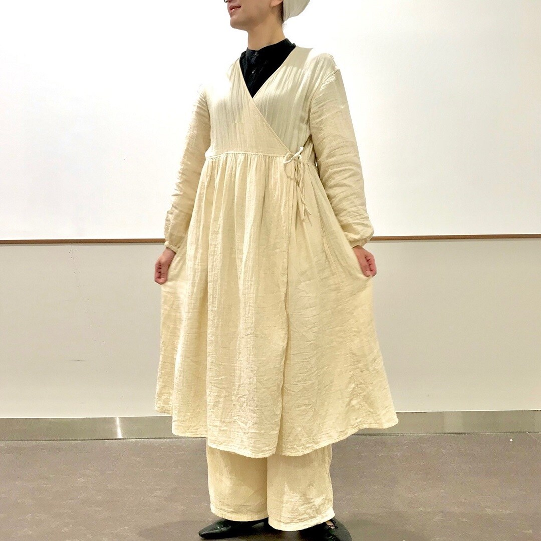 【ザ・モール仙台長町】ふんわりしぼガーゼロングカーディガン