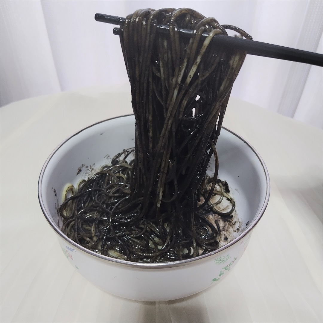 いかすみパスタ