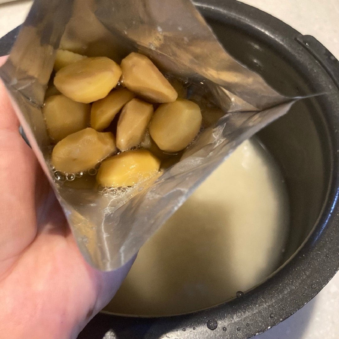 栗ごはん開封