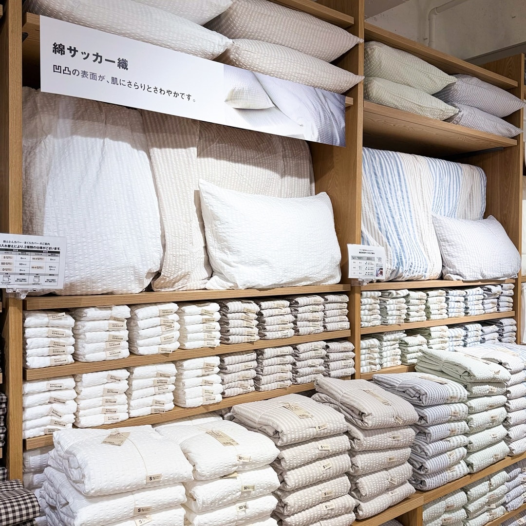 ボックスシーツ　売場