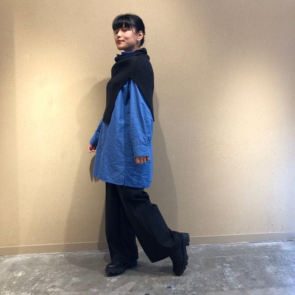ポンチョ横