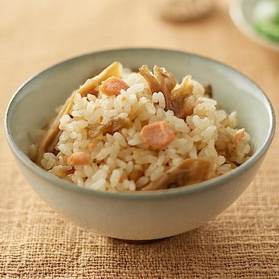 炊き込みごはんの素　鮭ハラスと舞茸のごはん