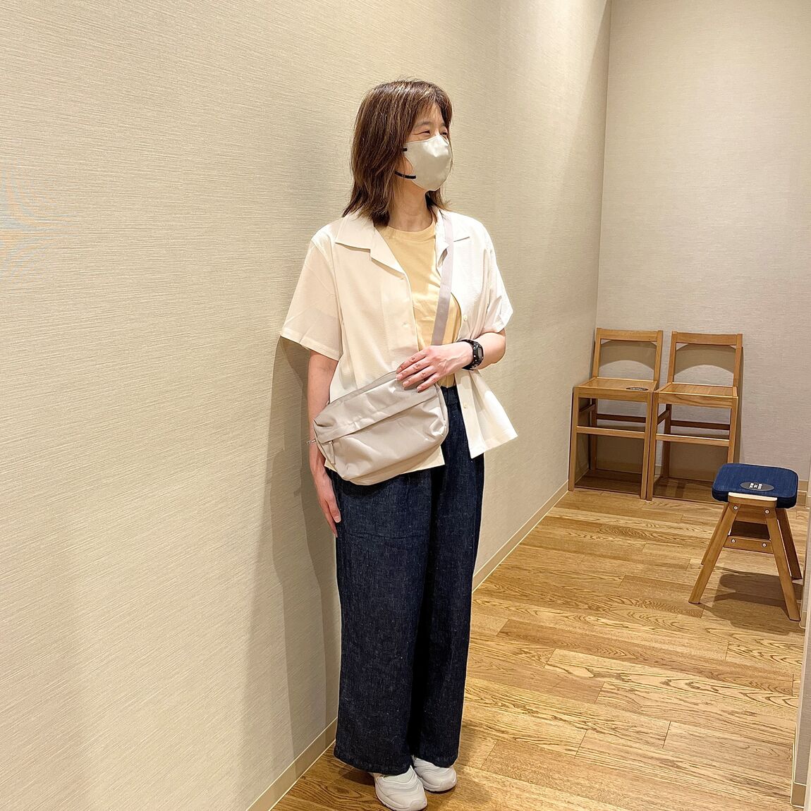 横
