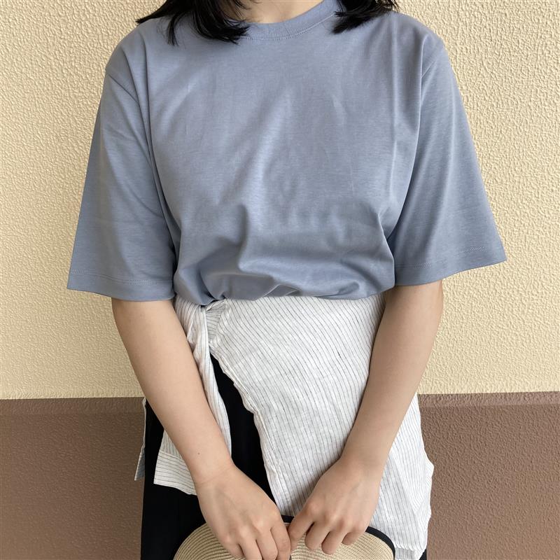 【堅田】婦人涼感ワイド半袖Tシャツアップ