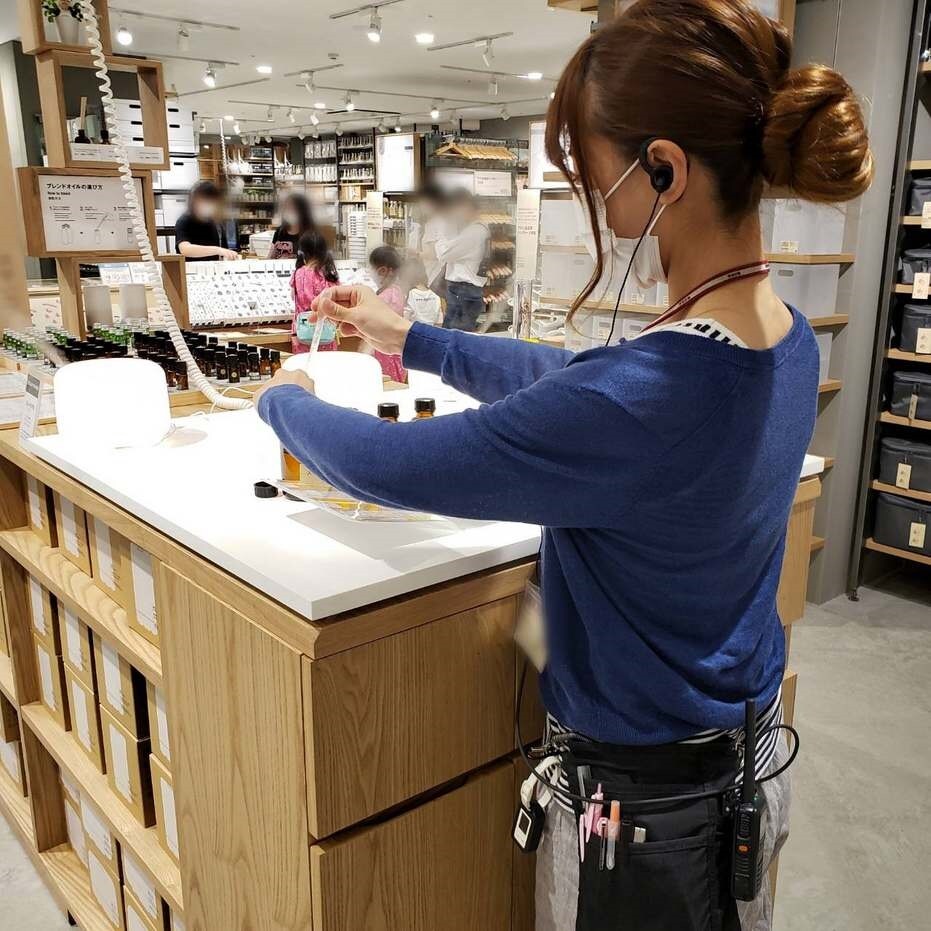 スタッフによるブレンド