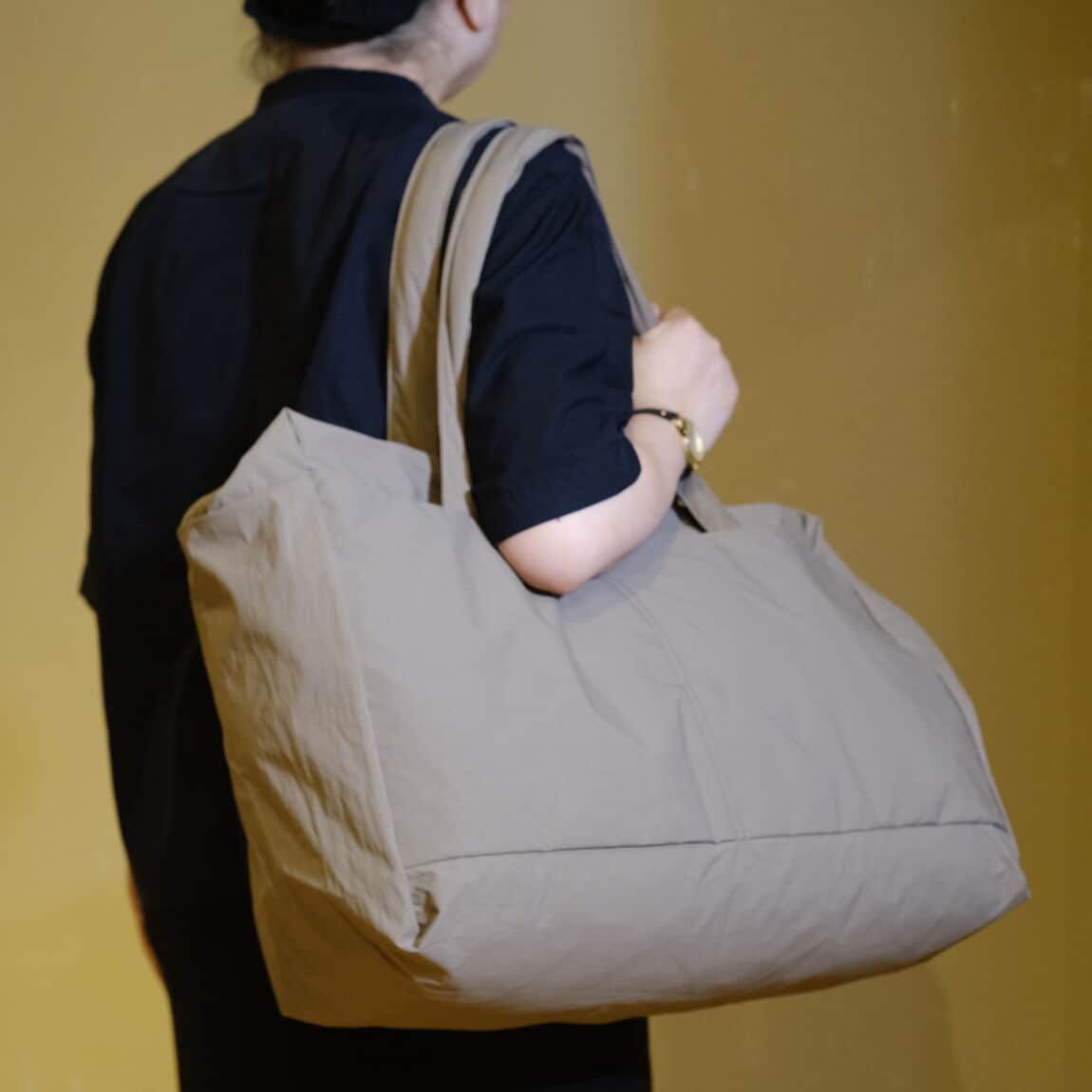 【ゆめが丘ソラトス】【旅行】お土産買いすぎちゃったかなあ…の時に！「再生ナイロンたためるボストンバッグ」_A9Gdzl