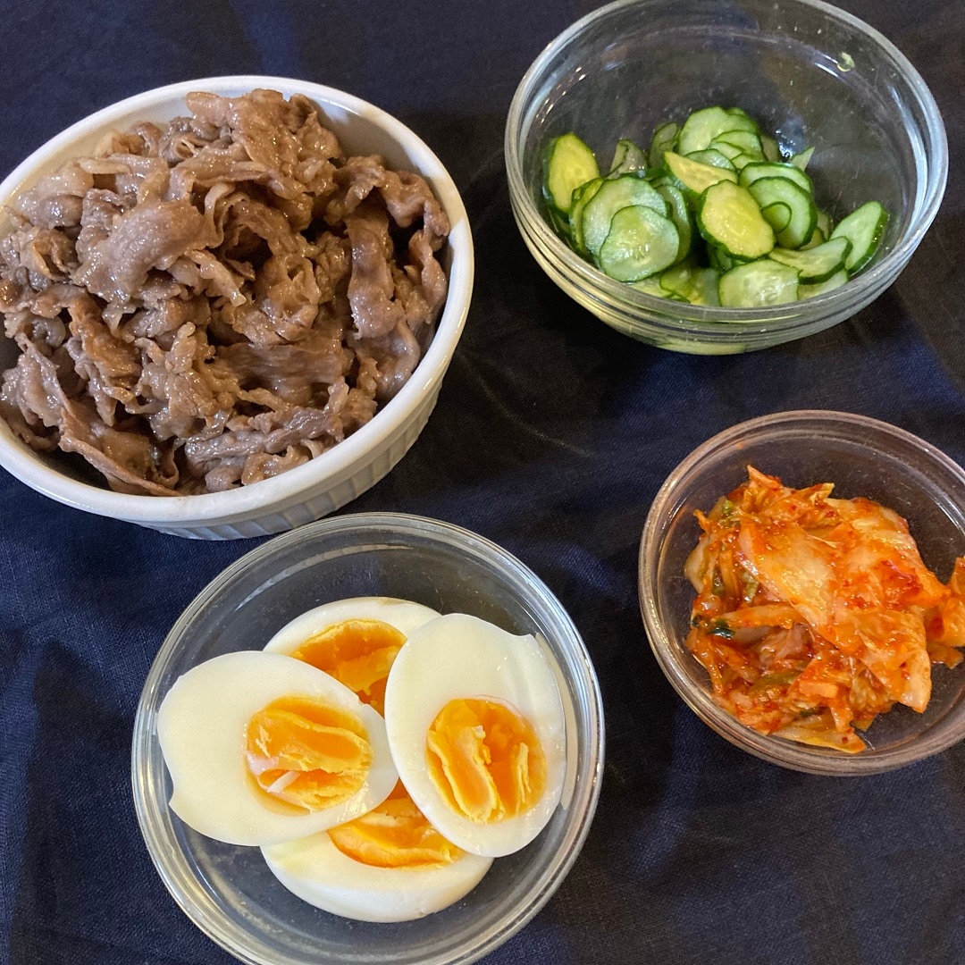 冷麺トッピング