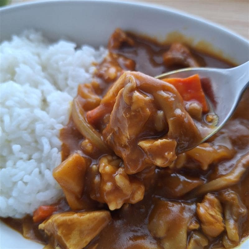 辛くないりんごと炒め玉ねぎのカレールー