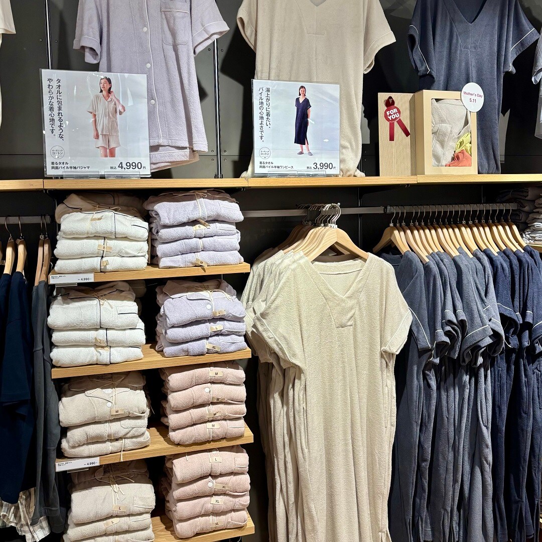 母の日プレゼントにおすすめパジャマ売場