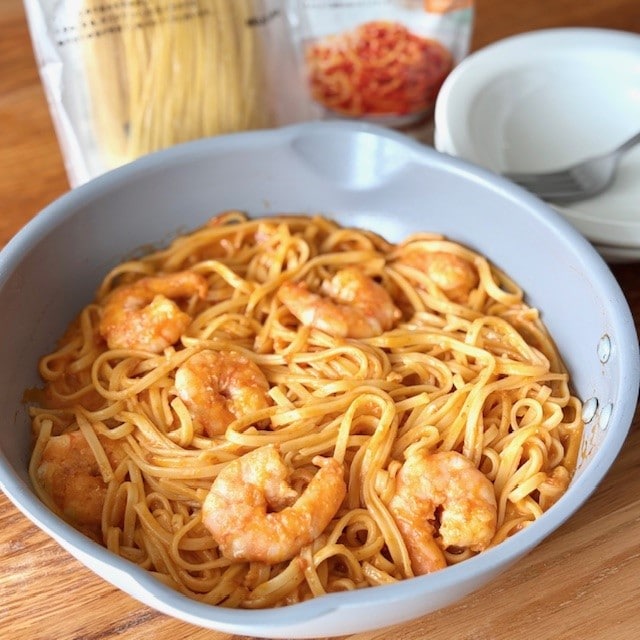 できあがりビスクパスタ