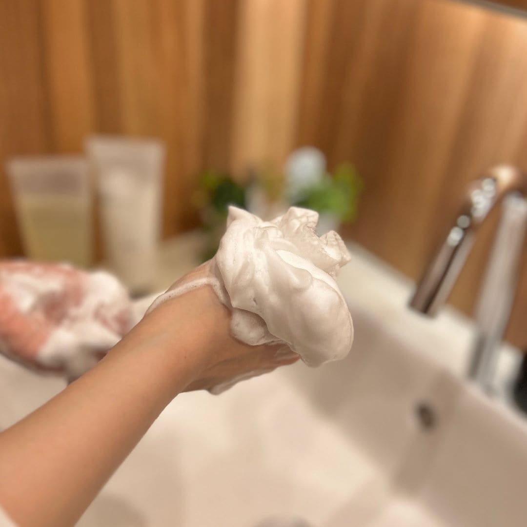 洗顔用泡立てネット