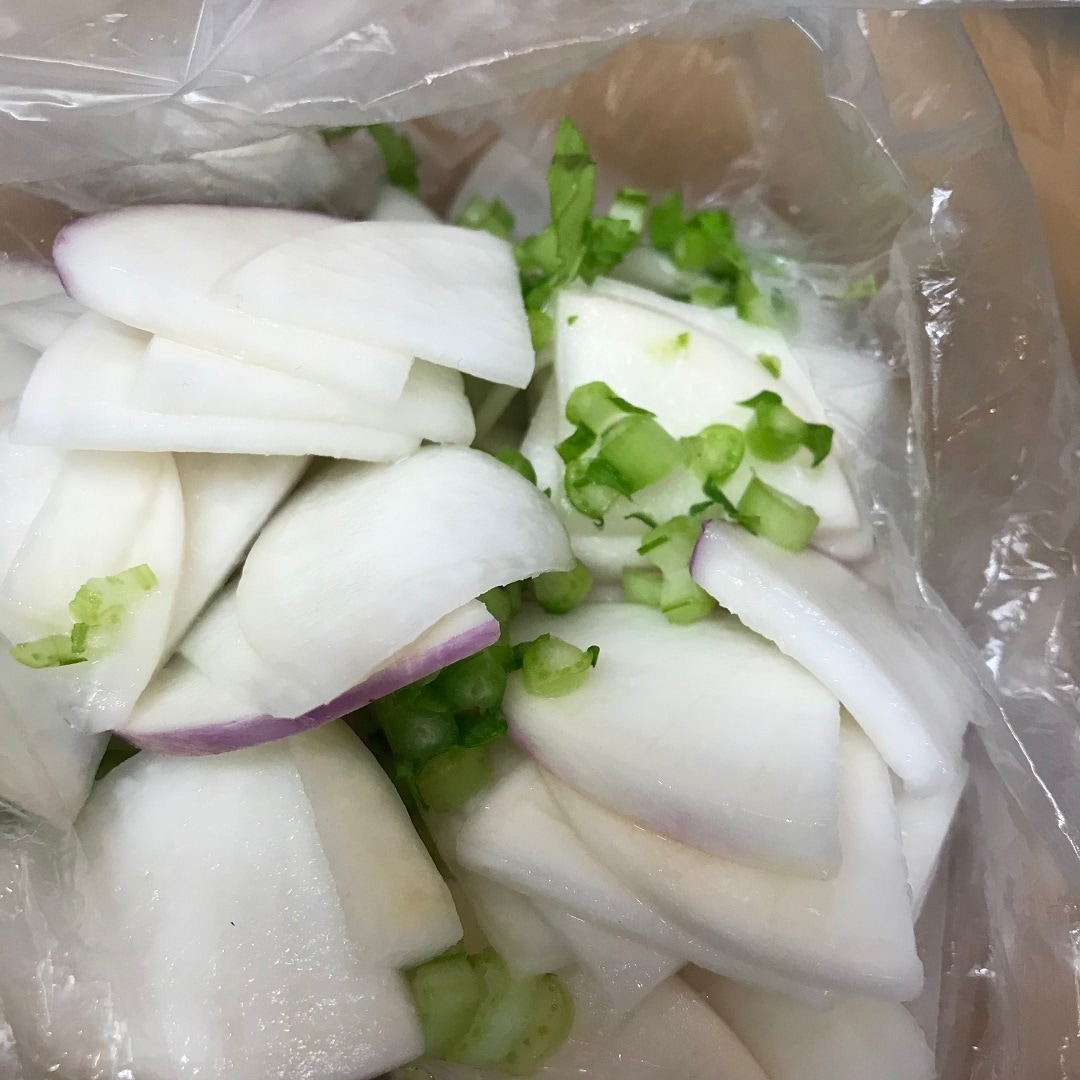 週末限定野菜あやめ雪かぶ