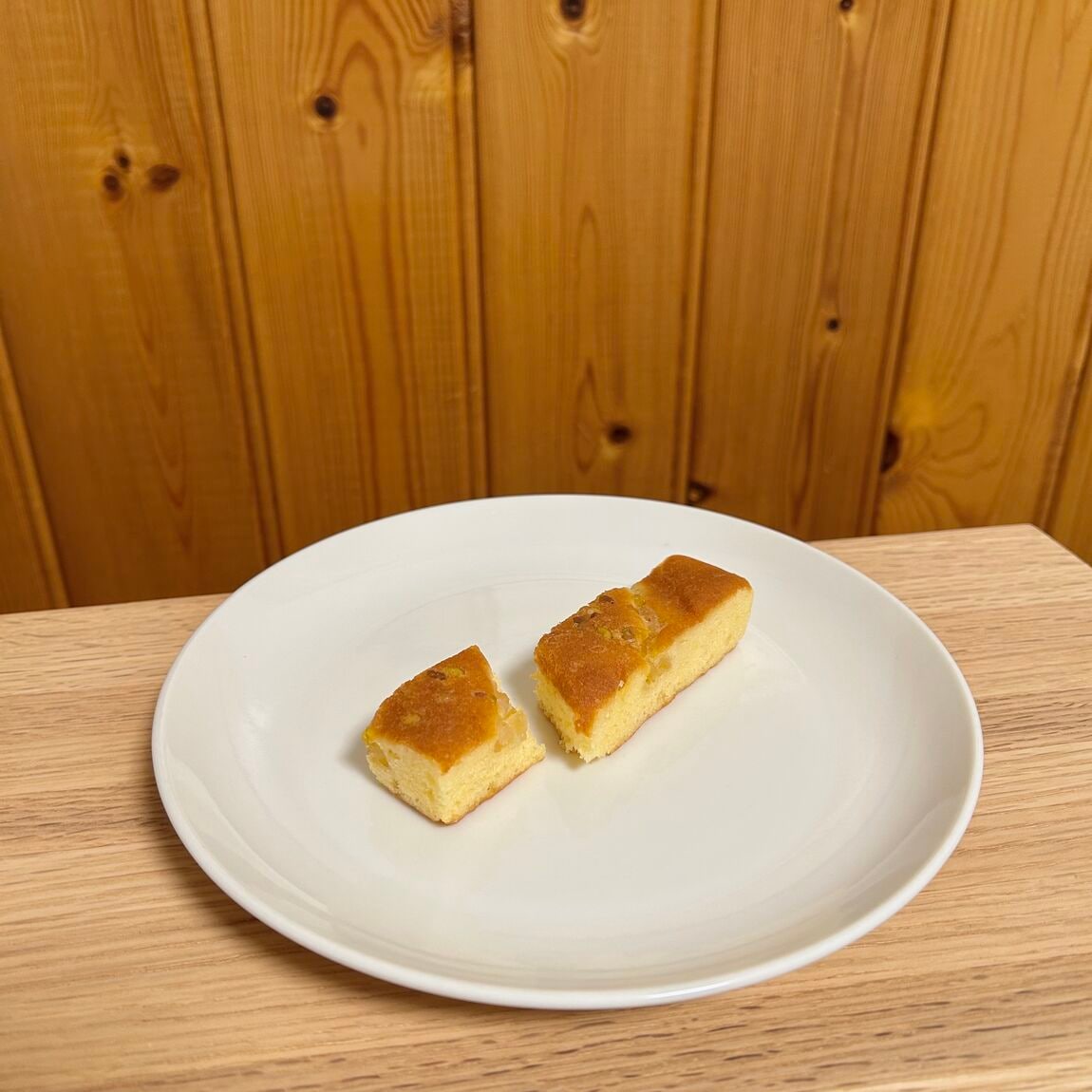 ピスタチオとレモンのチーズケーキ