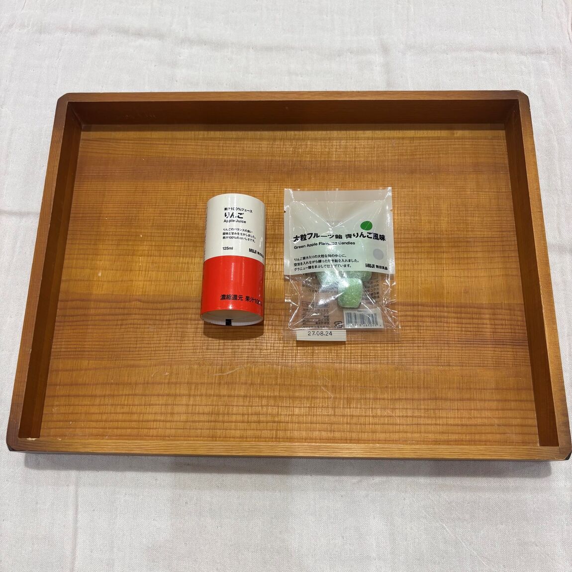【ゆめタウン徳島】「りんご」の季節。無印良品の「りんご」集めました。_E1P87e