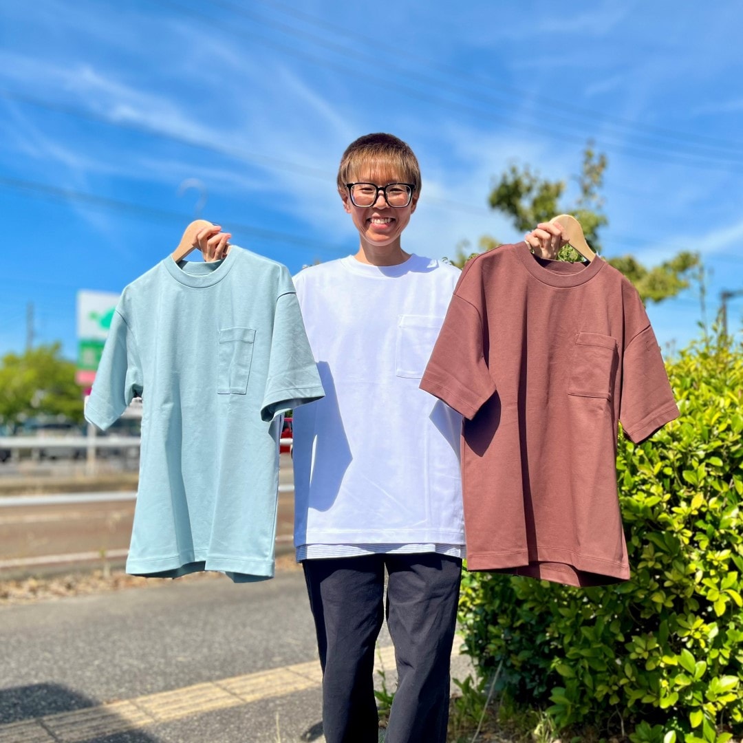 【イオンモール新発田】紳士涼感UVカットワイド半袖Tシャツ|夏のお買い得市