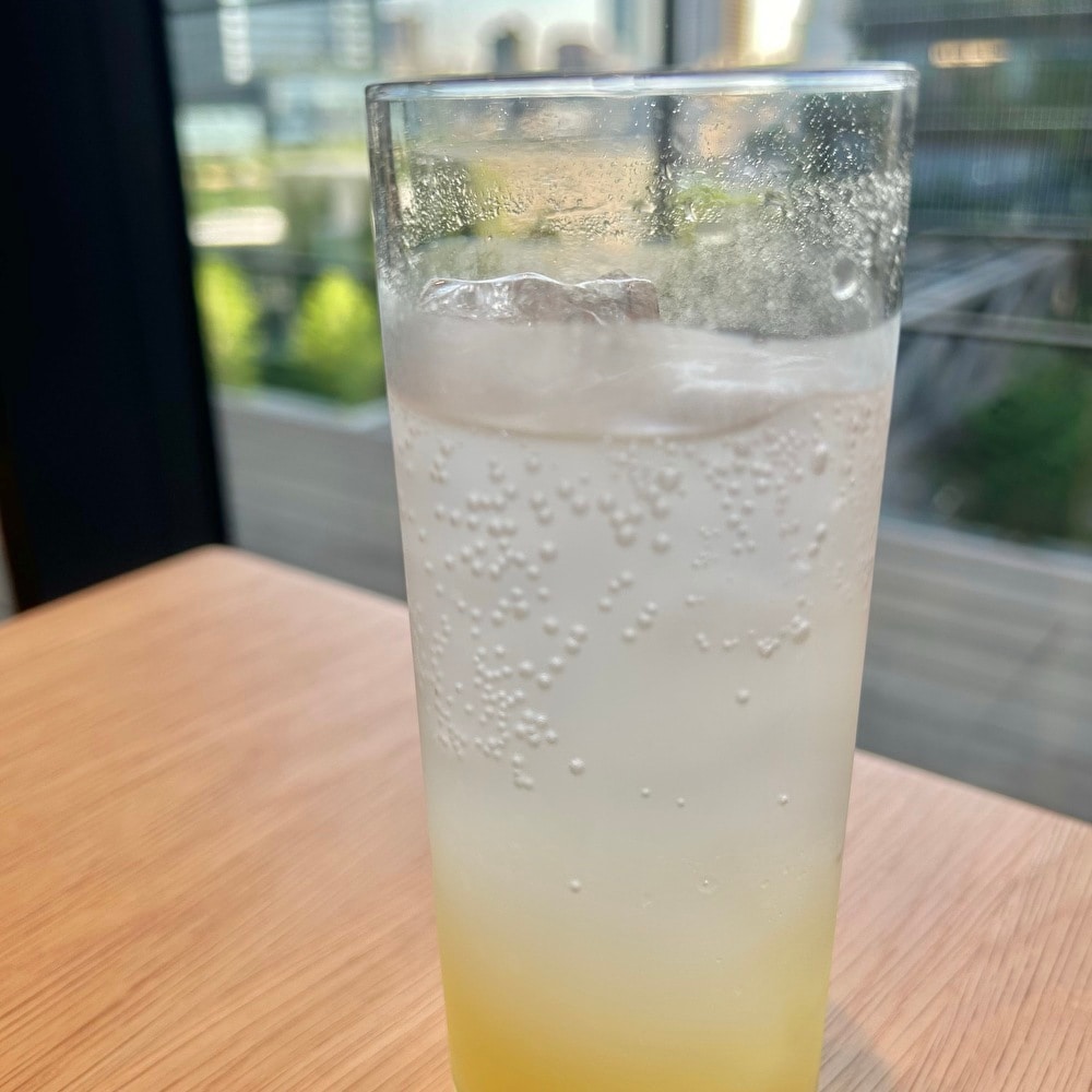 柚子スカッシュ　近め