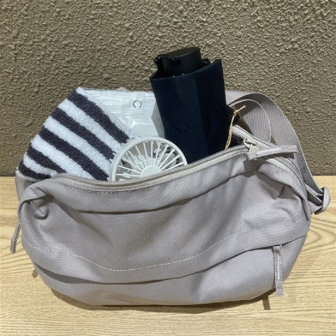 バックイン　持ち運びしやすさ