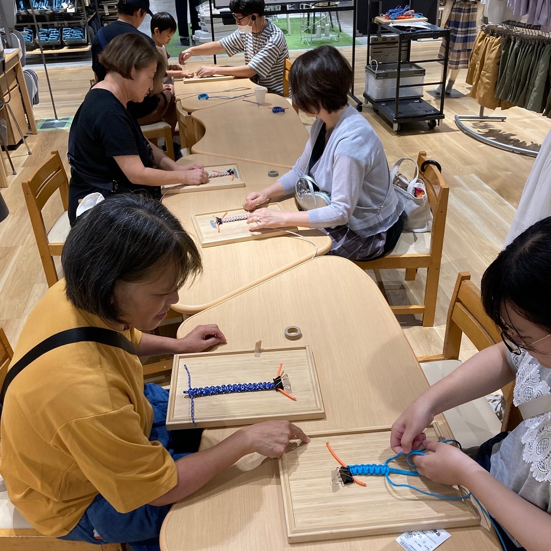 パラコードブレスレットイベント