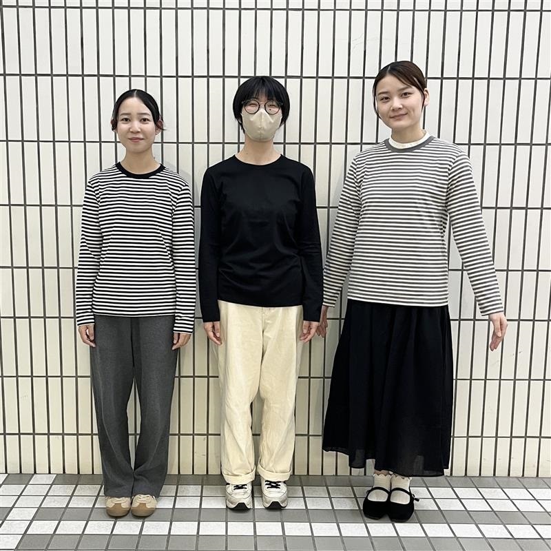 【イオンモール須坂】この季節に大活躍『天竺網み長袖Tシャツ』