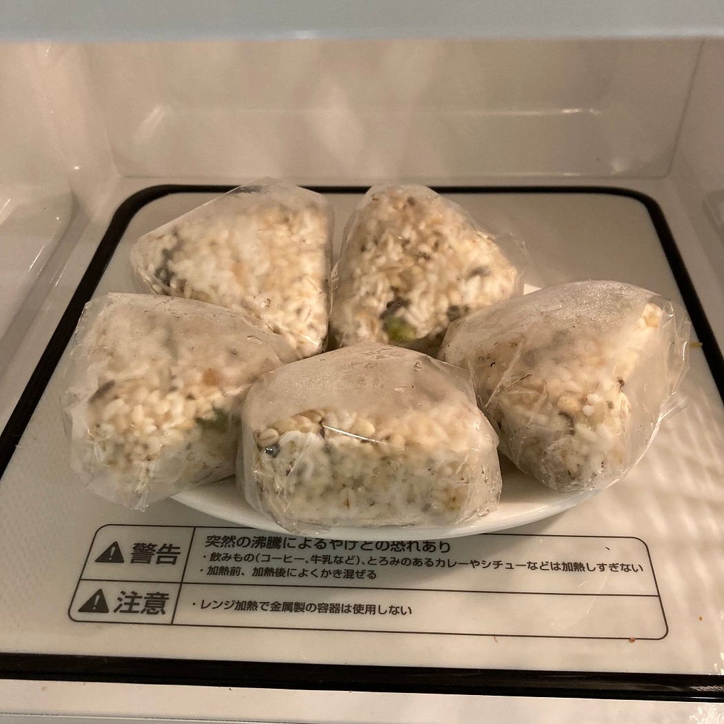電子レンジ調理