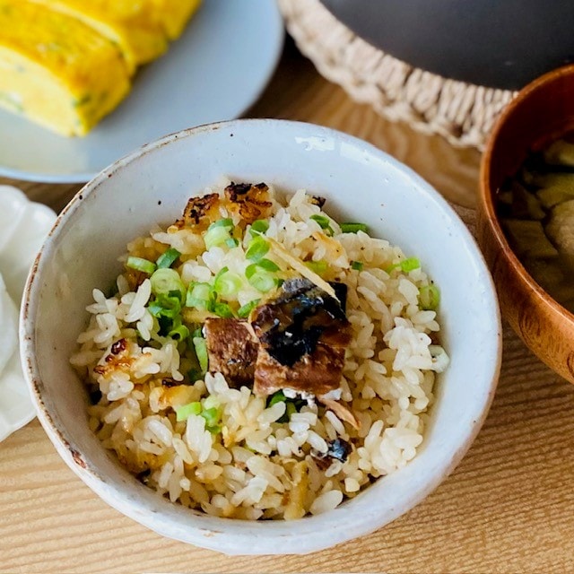 秋刀魚ごはん