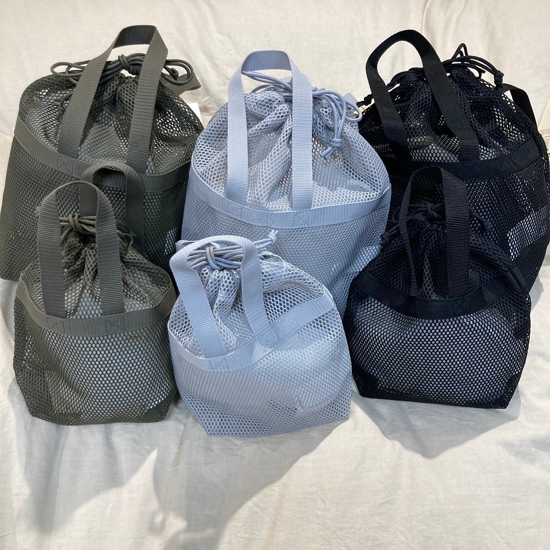 持ち手つき巾着