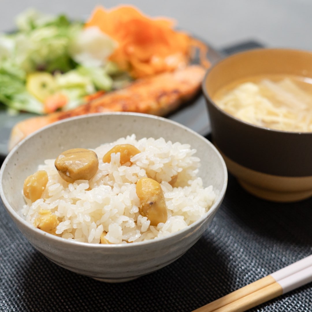【イオンモール新発田】秋の味覚　炊き込みごはんの素｜栗ごはん
