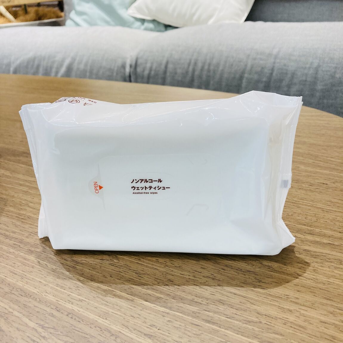 ノンアルコールウエットティッシュ