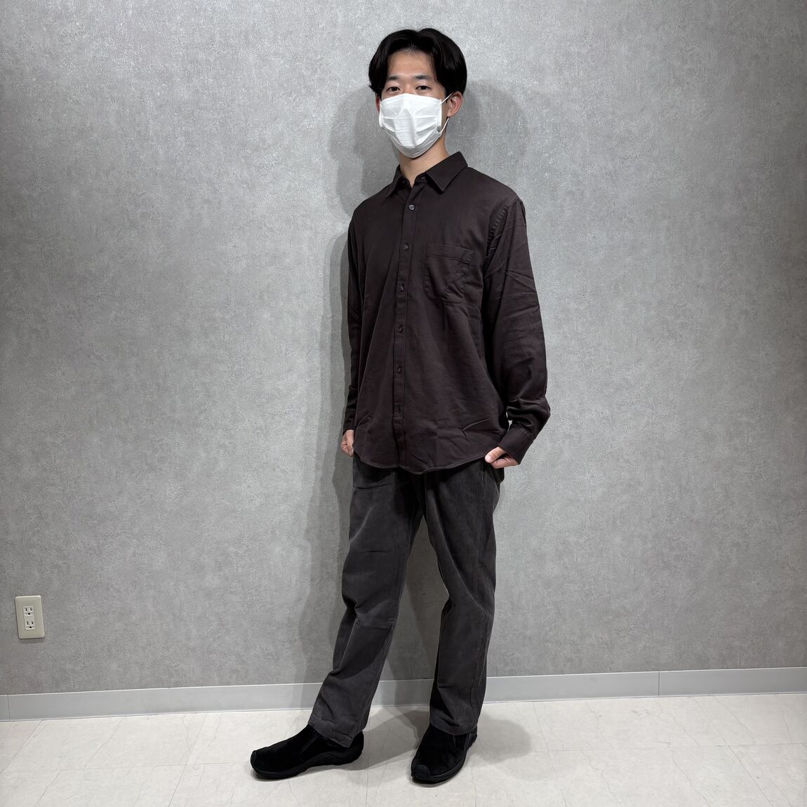 紳士　正面