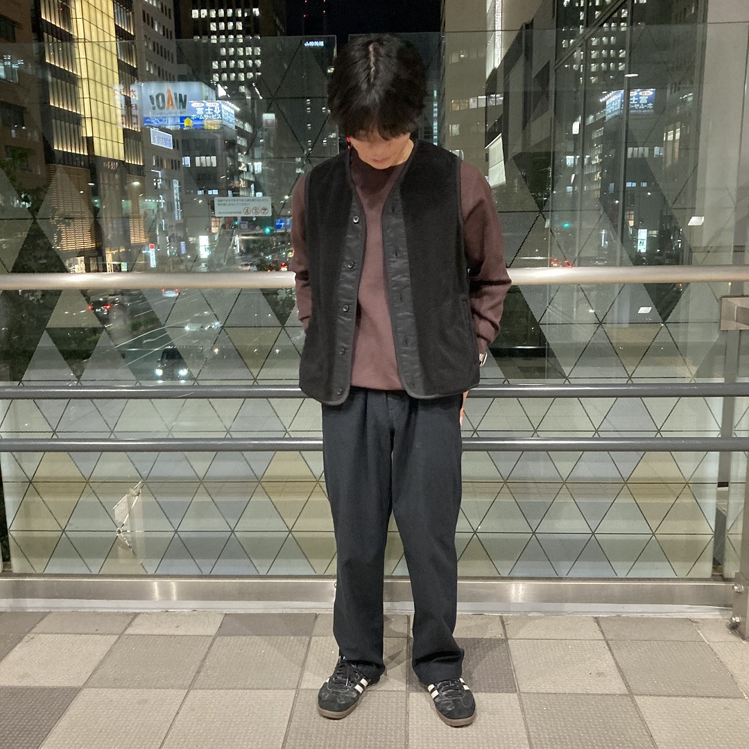 フリースジャケットを着た男性の写真