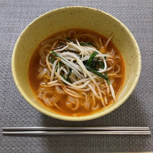 盛岡温麵ユッケジャンスープの画像